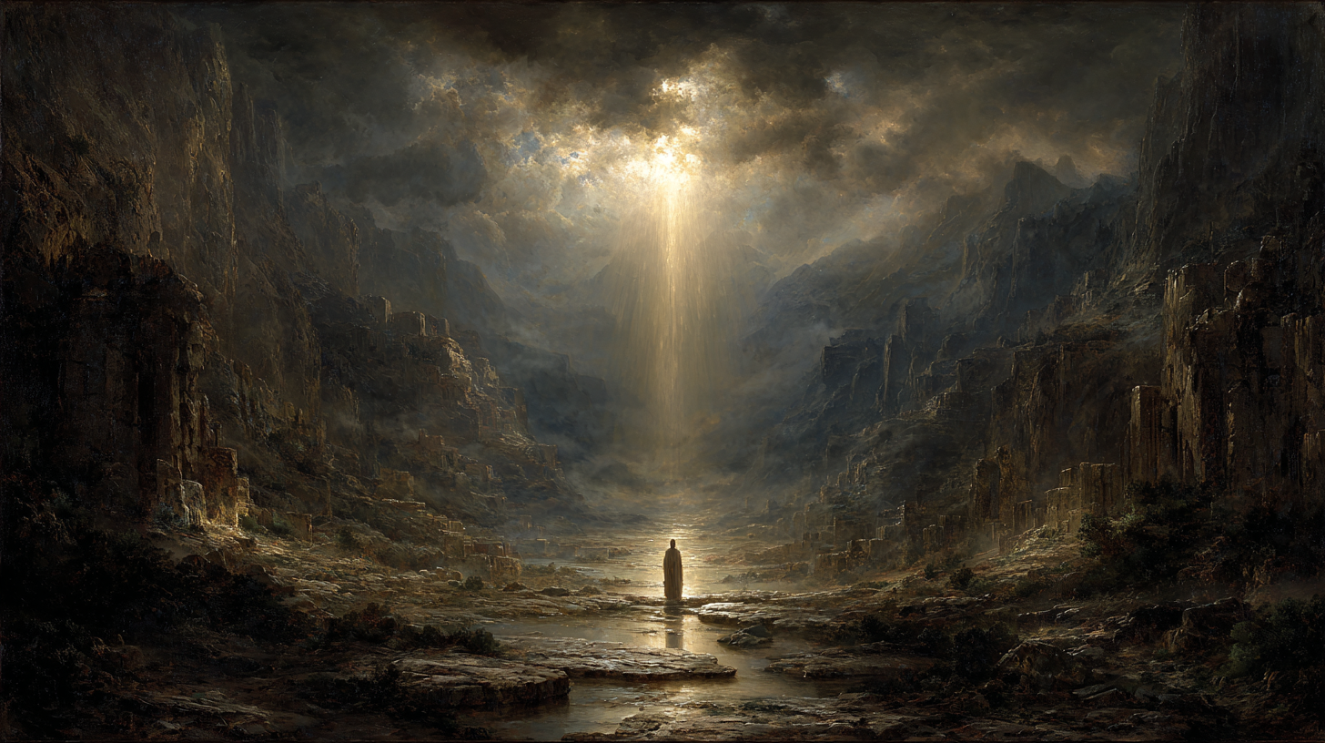 alewek_Jesus_standing_at_the_center_of_a_path_connecting_Mose_4717dfcc-0be2-4a56-a223-168cc96b8741_1