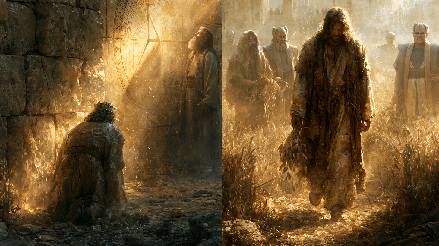 alewek_A_cinematic_biblical_scene_divided_into_two_connected__0ce7d81e-6e8a-4861-92c1-50d7a196d12e_3