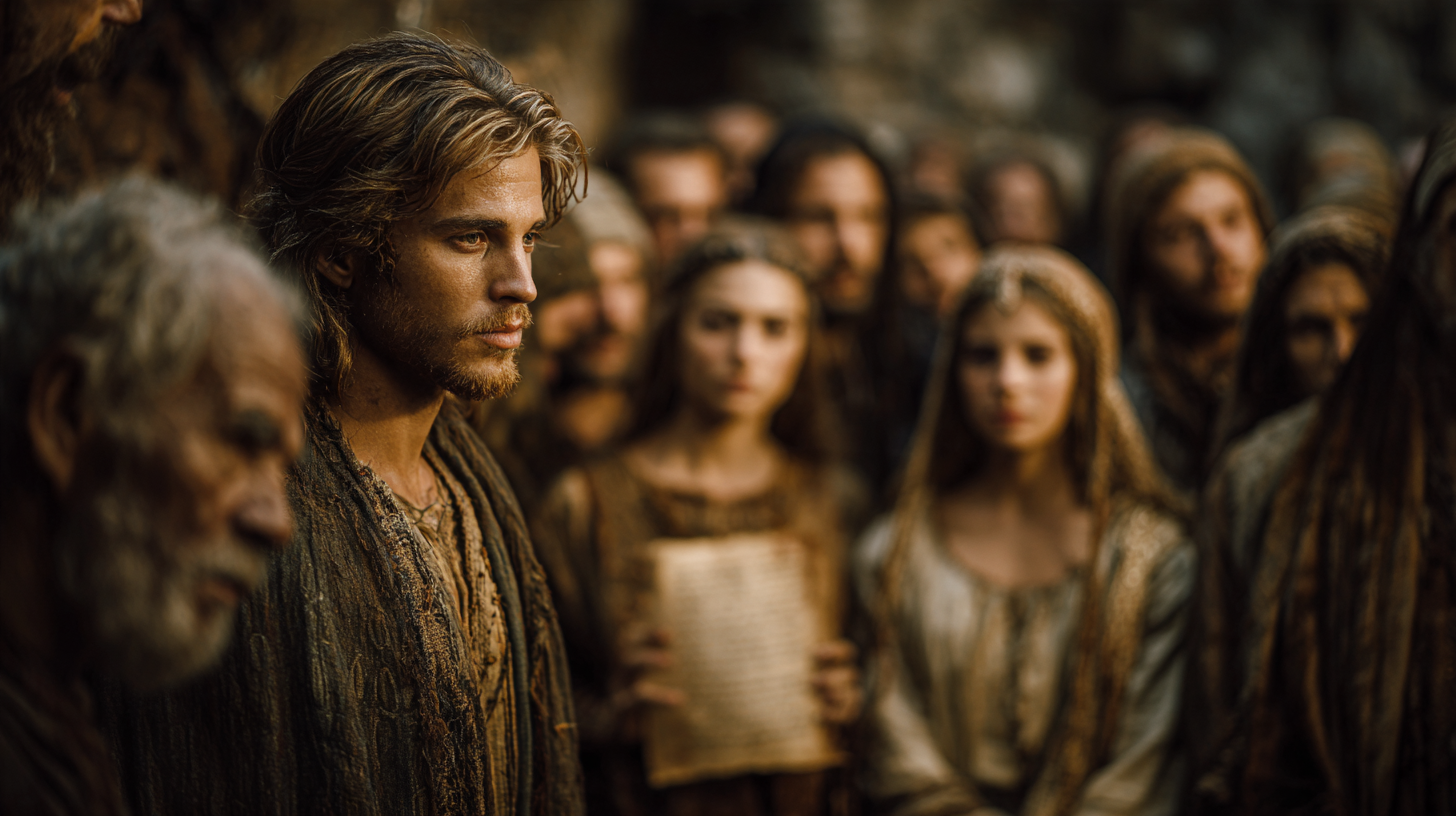 alewek_Cinematic_biblical_scene_Jesus_Christ_standing_among_a_f3012d89-9569-4777-9b4c-ec3899bf9080_1
